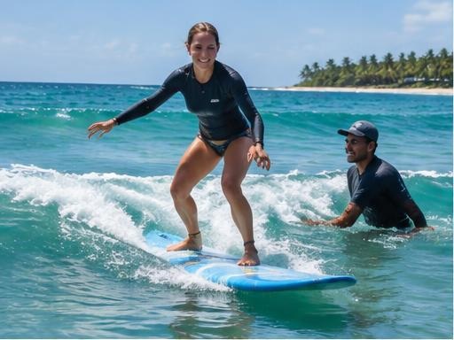 Surf lesson